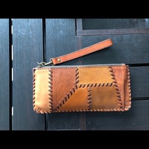 Patricia Nash patchwork wristlet